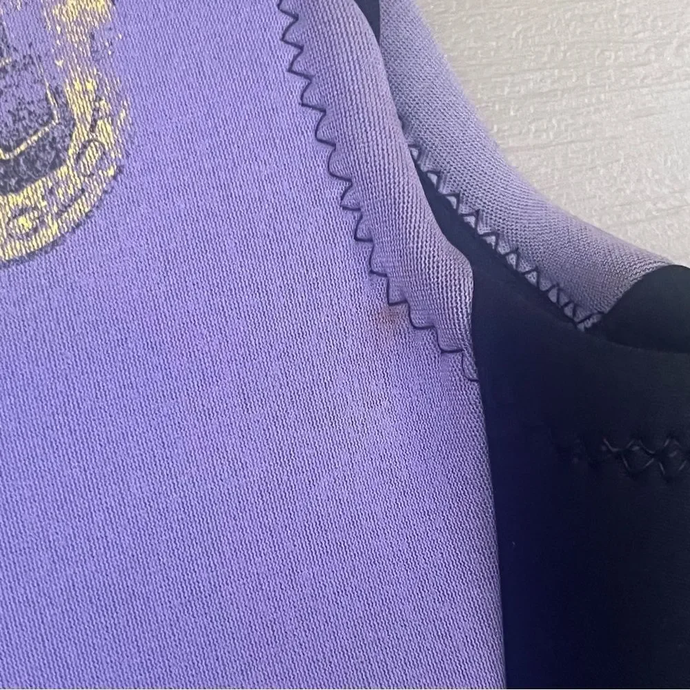 Body Glove 1/2 Wet Suit Purple Black XS - Picture 4 of 7